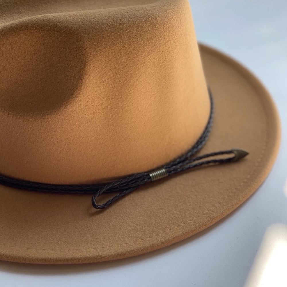 Just in✨ Into the Wild• Camel Fedora Hat - Picture 6 of 7